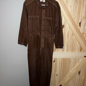 We The Free Tan Denim Jacket